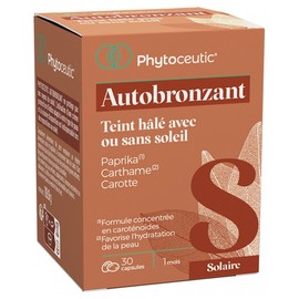 Phytoceutic Organic Self-Tanner 30 Capsules