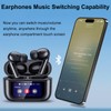 Touch Screen Earbuds, Smart Earphones with Touchscreen, 13 Functions Wireless