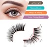 Glowingwin Cat Eye Lashes Eyelashes Dramatic Eyelashes Long Fluffy False