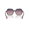 Vogue Eyewear VO5561S Sunglasses, Pink Tortoise/Tri Gradient Brown/Violet/Blue, 56 mm
