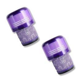 M&M Smartek 2 x Replacement Filters for / Compatible with Dyson V11 V15 SV14 SV22 Absolute Animal Detect Cyclone Extra Pro Torque Drive - Washable - Replaces Parts No Like 970013-02