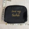 Lancôme NEW LANCOME LIVE,LOVE, LASHES BLACK COSMETIC BAG