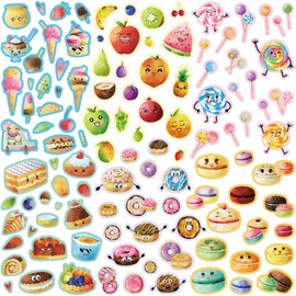 Scratch and Sniff Stickers for Kids 24 Sheets Scented Stickers Birthday Stickers Kids Rewards Classroom Supplies