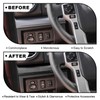 Fancemot Carbon Fiber Center Console Dashboard Panel Cover Trim Compatible