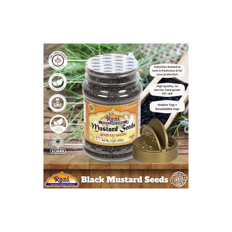 Rani Mustard Seeds 3.5oz (100g)