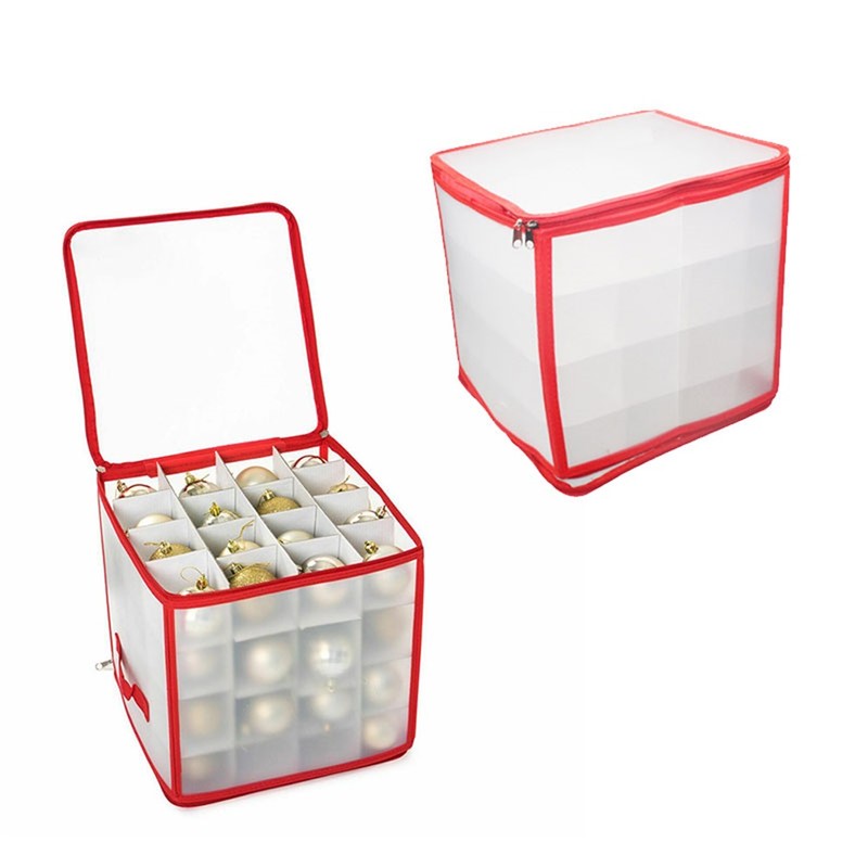 Transparent Storage Organizer Case for Storing Xmas LED Lights Garlands