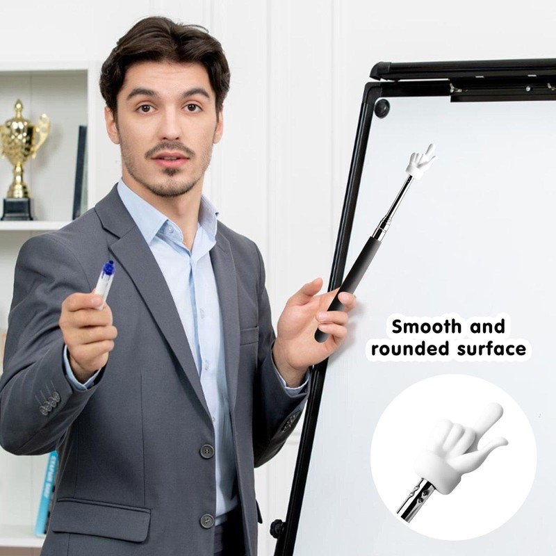 3 Pieces Retractable Finger Reading Sticks, Creative Teaching Tools, Children's