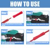 aikoolwer Wire Butt Connectors Assortment Kit Crimper Stripper Crimping Tool