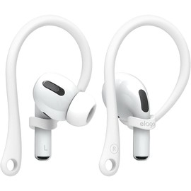 elago Ear Hooks Gancho de Oreja Compatible con AirPods Pro 2, Pro, 3, 1, Accesorios para Auriculares, Antideslizante, Ajuste Cómodo [US Patente Registrado] Blanco