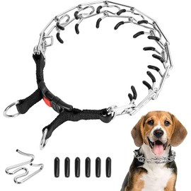 Dog No Pull Collar, Martingale Collar for Large Medium Small Dogs (XL (Neck:20''-23'' Weight Around:90 lbs))