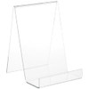 Plymor Clear Acrylic Flat Back Display Easel with 3" Box