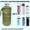 YOWDUTY Tactical MOLLE Water Bottle Holder, Upgraded Water Bottle Pouch