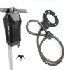 E Scooter Lock with Bag, 47.24 inches/14 mm Thick Cable