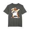 Dabbing Bulldog Inglese Dab Dance Cane Maglietta