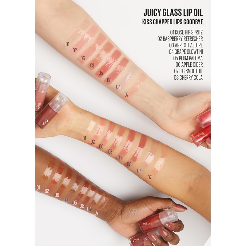 Kaja Juicy Glass Lip Plumping Oil | Hydrating, Feel Plumped