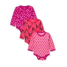 Care Baby Body Langarm aus 100% Baumwolle (3er Pack)