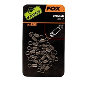 Fox Edges Swivel Wirbel, Größe:7