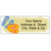 Beach View Address Label - Customized Return Address Label -