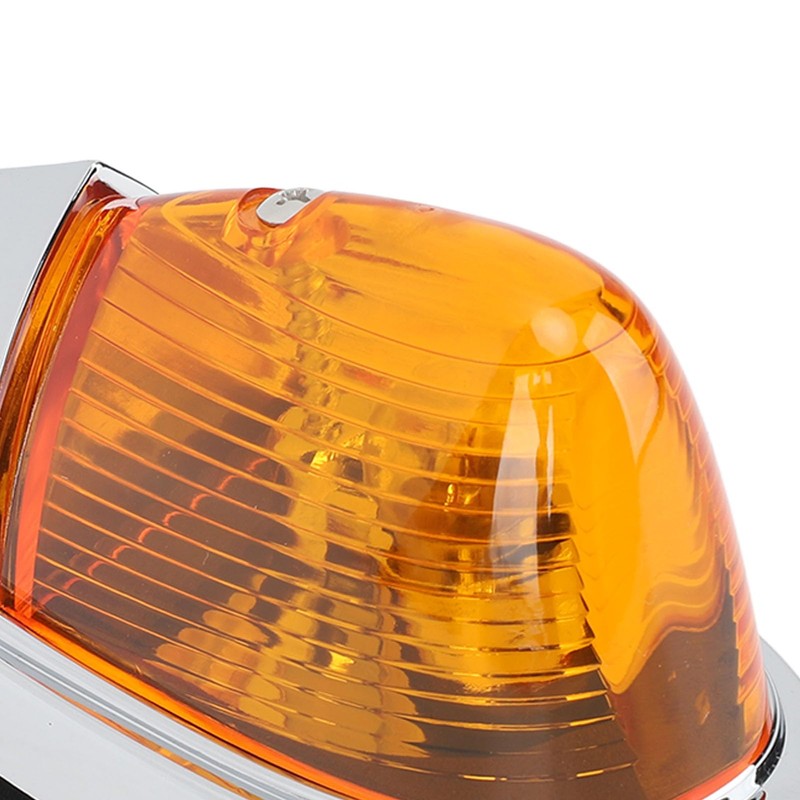 Cab Marker Light, 5pcs Cab Marker Light Weatherproof Amber Teardrop