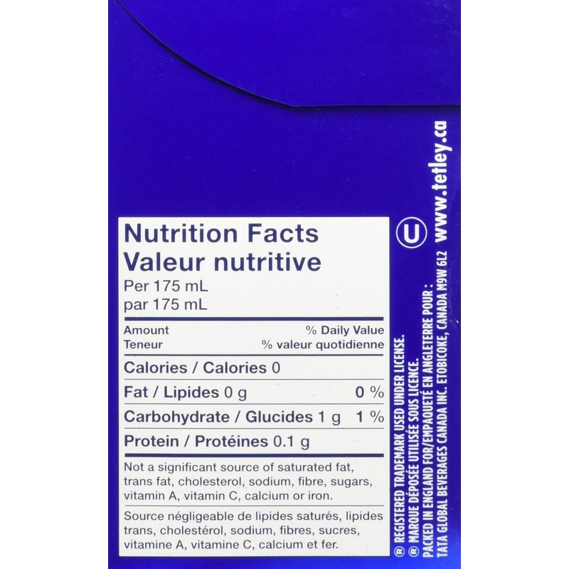 Tetley Orange Pekoe Decaffeinated Black Tea - 48 Tea Bags,