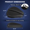 SKYJDM Foldable Motorcycle Gel Seat Cushion, Large 3D-Honeycomb Structure Shock
