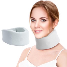 KSJEHW Neck Support for Neck Pain Support, Soft Cervical Collar for Sleeping, Vertebrae Alignment and Stabilising, Relieves Pressure in the Spine