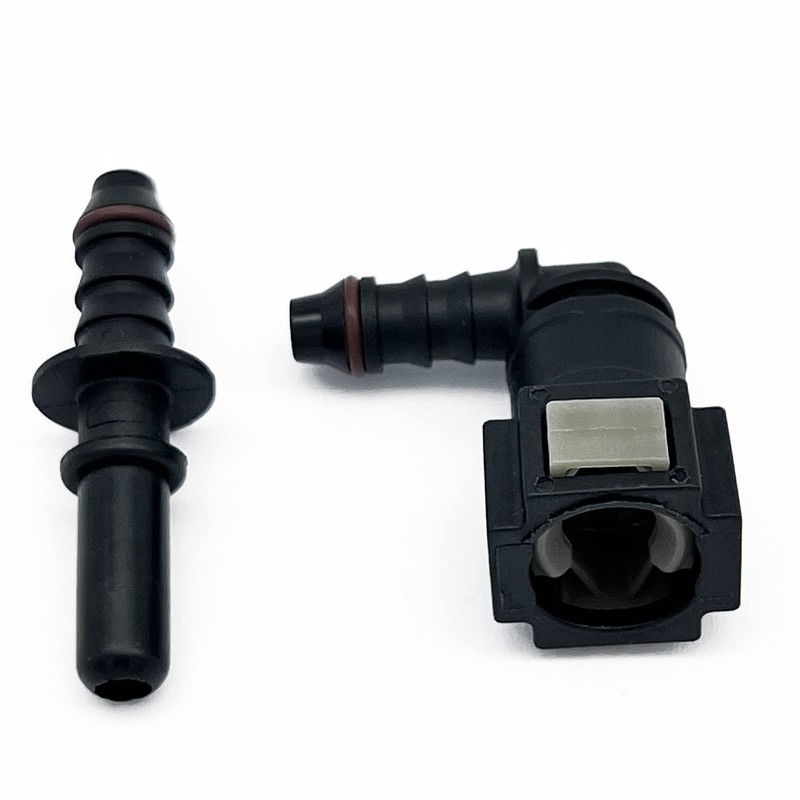 KRD PERFORMANCE 1/4 (6.3mm) SAE to 5/16 (8mm) Barb Elbow