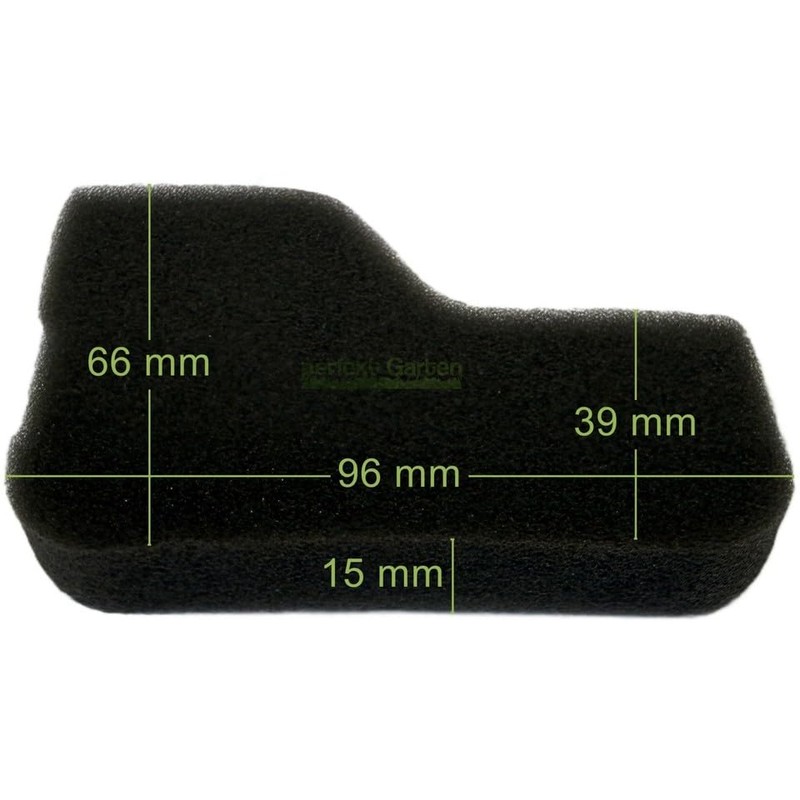 2 x Air Filter Compatible with AL-KO HB Classic 4.6