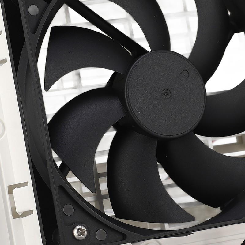 Side Exhaust RV Vent Fan Louvered Grid Odor Remove Silent