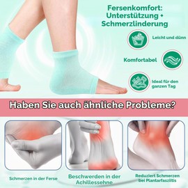 3 Pairs of Heel Moisturising Socks, Heel Socks for Dry, Cracked Feet, Repair Cracked Heels for Men and Women, Day Night Care Moisturising Skin