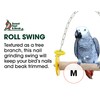 Sweet Feet and Beak Roll Bird Swing - Pumice Perch