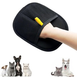 Double-Sided Pet Grooming Gloves for Dogs and Cats, Dog Hair Remover Gloves, Reusable, Suitable for Deshedding, Bathing, Grooming, Pet Cleaning Tool