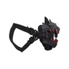 Fangs Mesh Lower Face Airsoft Protective Gear Mask (Color: Black)