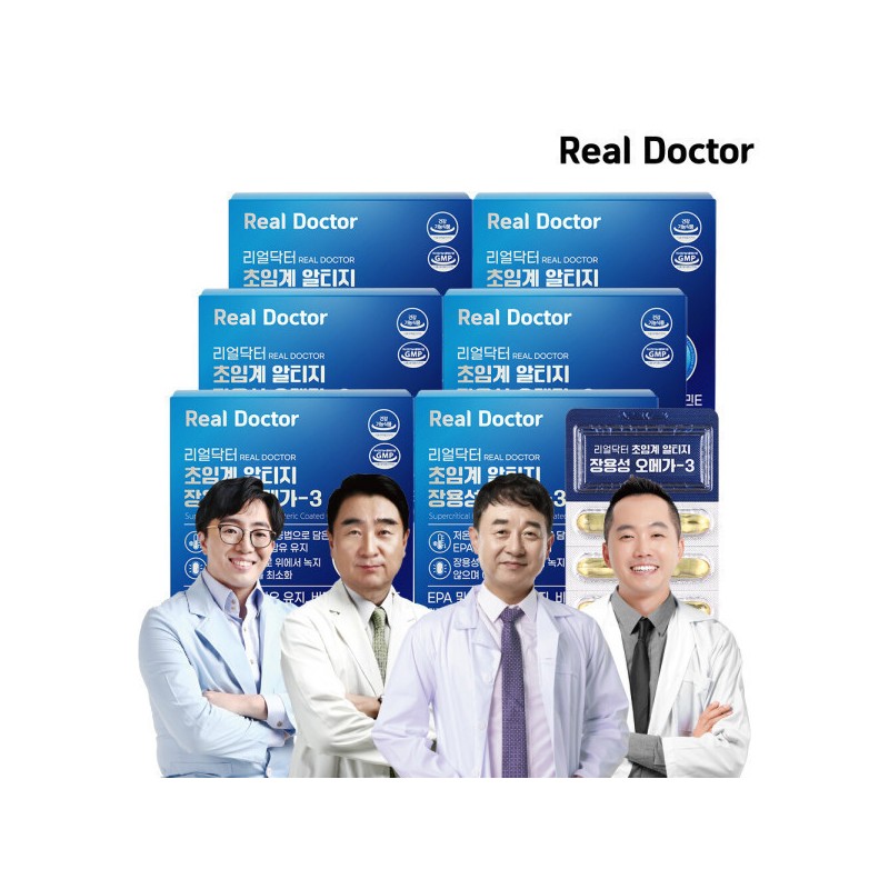 formulaReal Doctor Supercritical Altige enteric-coated Omega 3 60 capsules (6