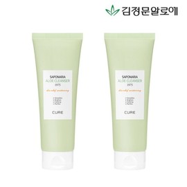 김정문알로에 큐어 알로에 사포나리아 클렌져 1975 2개 Kim Jung Moon Aloe Cure Aloe Saponaria Cleanser 1975 (Set of 2)