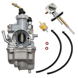 TTR125 Carburetor Carb Replacement for Yamaha TTR125 TTR-125 Carb Replacement for 2000-2007 Yamaha TTR125LE TTR125E TTR125L TTR125 with Fuel Switch Valve Petcock