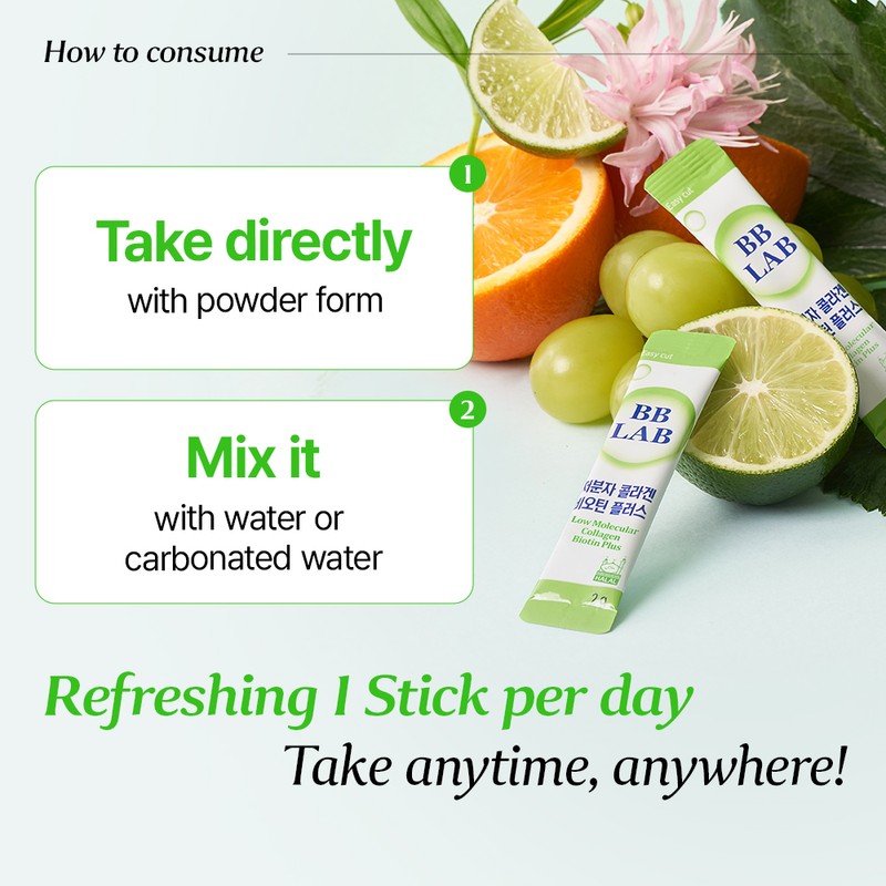 BB LAB [BB LAB](Halal) Low Molecular Collagen of Biotin Plus