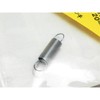 Waki Sangyo Tension Spring Spring Unichrome 0.4X5X20mm for Toy Plastic