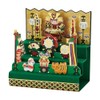 Sanrio 721018 Dango Festival Message Card Greeting Card Felt Samurai
