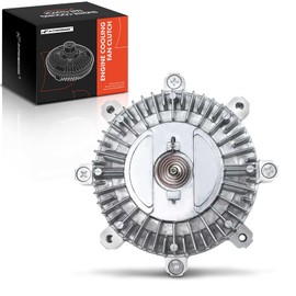 A-Premium Engine Cooling Fan Clutch Compatible with Mazda B2600 1989-1993, MPV 1989-1994, L4 2.6L, Petrol, Standard Rotation, Replace# G60715150A, G60115150A