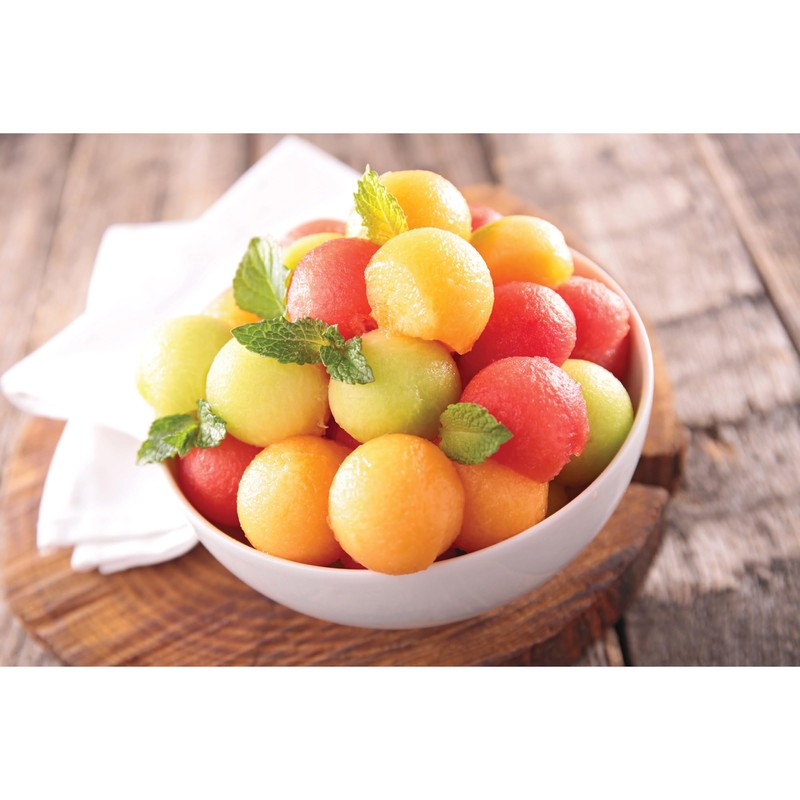 CatCora Melon Baller, Professional 18/8 Stainless Steel Dual Blades 22/30-MillimeterFor