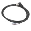M12 Connector Cable 4 Pin Shielded Right Angle Waterproof Aviation