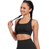 XUNYU Open Back Sports Bras for Women Supportive Workout Tank