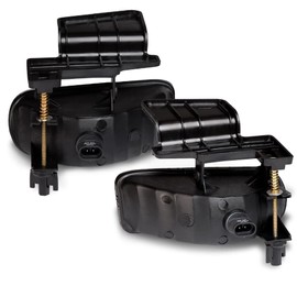 PIT66 Fog Lights, Compatible with 99-02 GMC Sierra/Fit 00-06 GMC Yukon/Yukon XL Fog Light Bumper Lamps Left/Right Yellow Lens