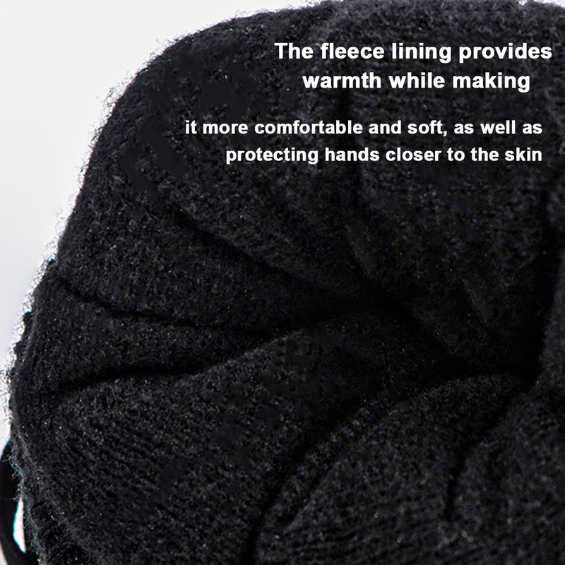 Waterproof Windproof Bike Gloves Winter Warm Touching Screen Cycle Gloves