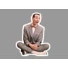 Texas Hart Designs Pee-Wee Herman Die Cut Glossy Fridge Magnet