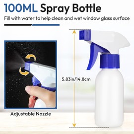 rabbitgoo Window Tint Kit, Window Privacy Film Installation Tint Tools, 3 Pieces Easy to Apply Frosted Glass Stained Glass Privacy Film Application Kit Include Squeegee, Utility Knife, Spray Bottle