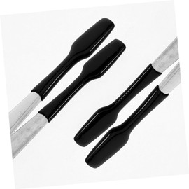 WOONEKY 2pcs Stamp Tweezers Ergonomic Design Multi-function Craft Tool for Stamps and Jewelry for Collectors and Hobbyists