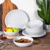 ZAINCA Melamine Cereal Bowls, Salad Bowls Soup Bowls, Shatter Resistant,