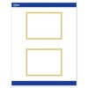 Avery Printable Rectangle Postcards, Rounded Corners, Gold Beads, 4.25" x